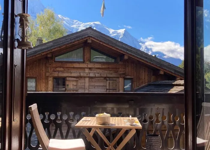 Apartman Ensoleille Aux Tines, Vue Massif Chamonix