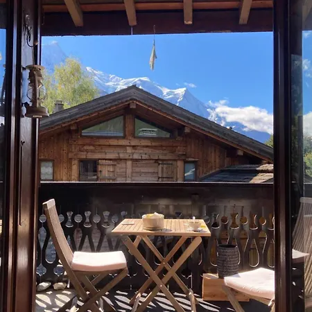 Appartamento Ensoleillé Aux Tines, Vue Massif Chamonix